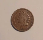 1907 Indian Head Cent-Very Good - Medium Brow  Partial Liberty Visible Free Post