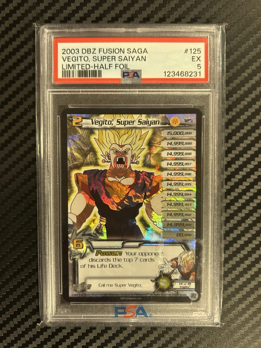 Dragon Ball Z TCG Ultra Rare Individual Collectible Card Game