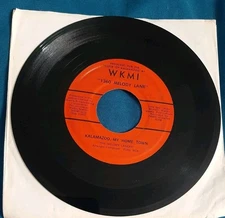 Terry and The Melody Laners 45 Kalamazoo My Home Town WKMI vg
