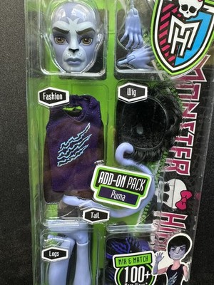 Monster High Create-a-Monster Add on Pack Puma Boy 2011