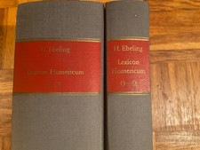 H. Ebeling: Lexicon Homericum - 2 Bände, Nac...