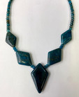 HSN Jay King Sterling Silver Diamond Shape Apatite 18" Necklace — photo 2