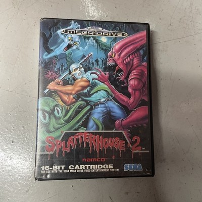 Splatterhouse 2 - Sega Mega Drive PAL - Ex Blockbuster Verleih! Sehr cool