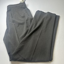 NWT Briggs New York Gray Dress Pants Straight Leg Career Women  s Size 12