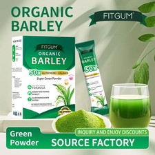 Barley Grass Powder Organic Dietary Supplement for Digestion Lose Weight 15pc