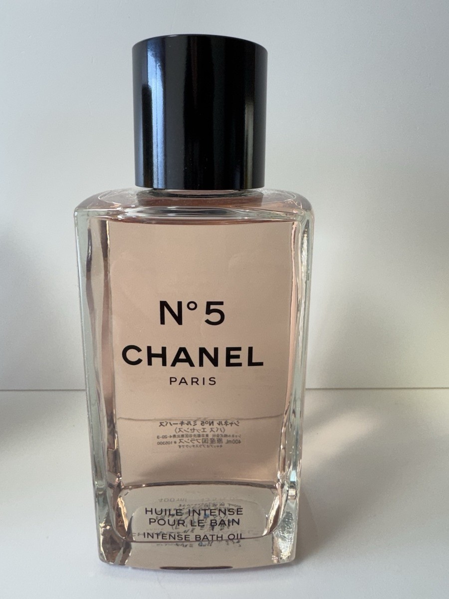 2 x CHANEL No 5 Intense Bath Oil 400ml New Boxed | eBay