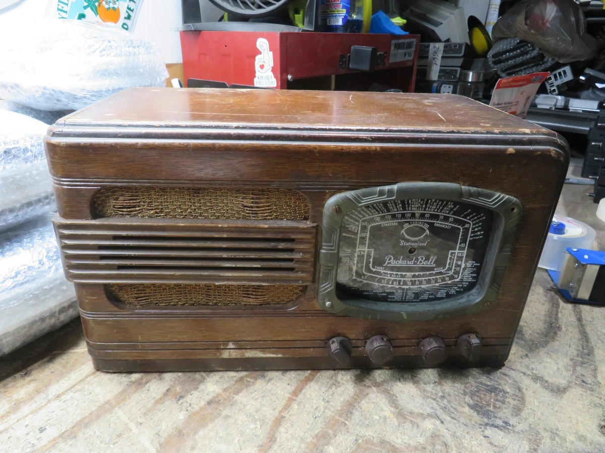 Packard BELL Radio Indiana Collectible Tube Radios (1930-1949) for