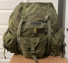 US Army Field Pack Combat Nylon LC-2 Large Alice Backpack with Frame Strap