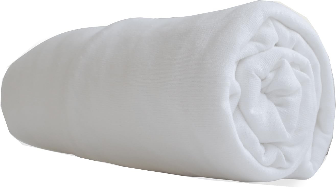 Drap-housse imperméable 30x75 blanc protège matelas couffin des taches