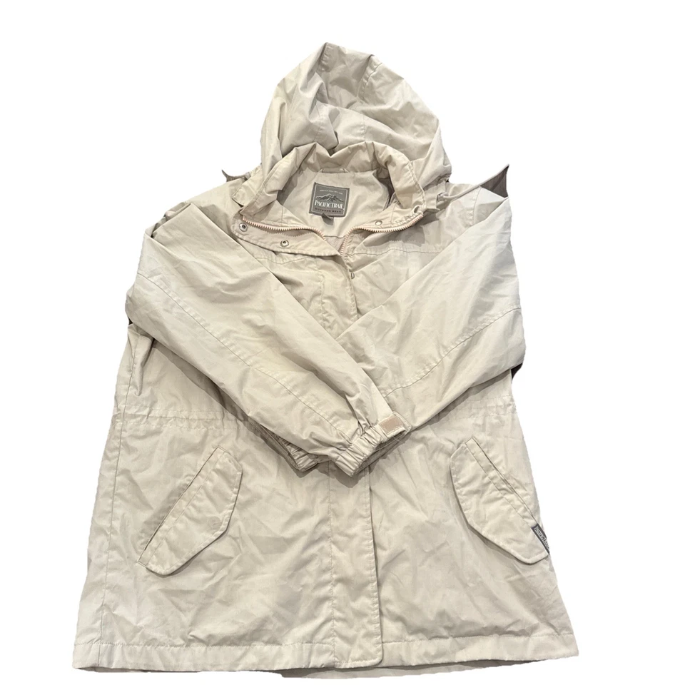 Chaqueta beige mediana Pacific Trail Outdoor Wear para mujer Foto 2 de 4