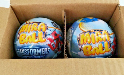 Mystery Transformers Earthspark MIRA BALLS Surprises in Each One Set Of 2 B2