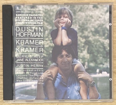 Kramer vs Kramer Soundtrack CD Baroque Favorites Dustin Hoffman Meryl Streep