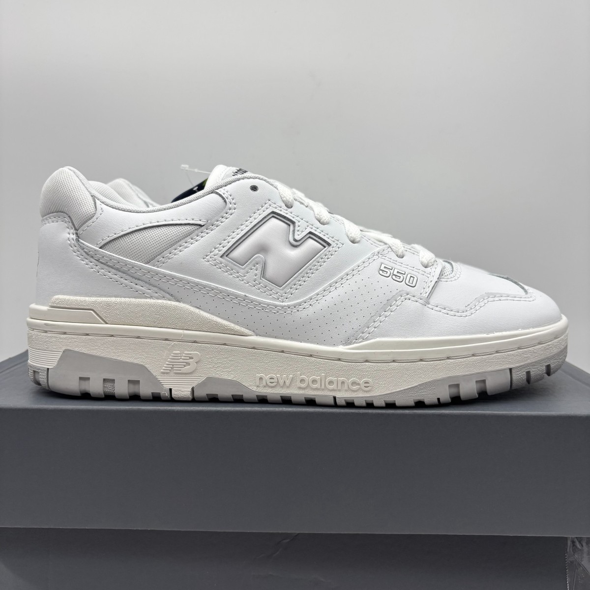 Size New Balance 550 White Grey for sale online