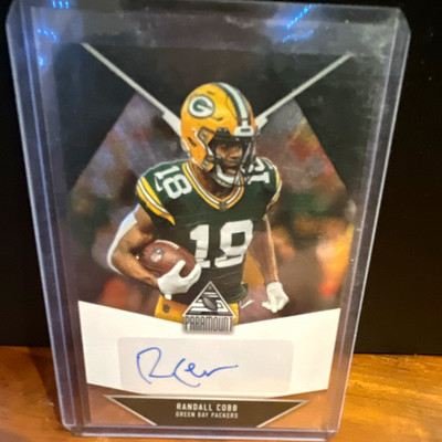 2022 Panini Chronicles Paramount Signatures Randall Cobb Auto #PAR-RAC Packers