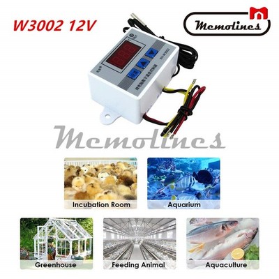 Digital 12V XH-W3002 LED Controller Microcomputer Thermostat Temperature Sensor 