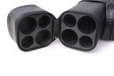 Leatherette 2x2 Hard Vinyl Pool Billiard Cue Carrying Case