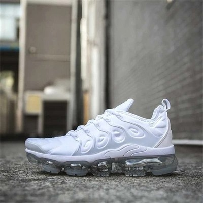 all white vapormax tn