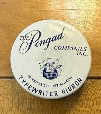 Antique Typewriter Ribbon With IBM Spool - Pengad Nice Graphics