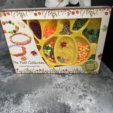 Autumn Gifts Fall Bracelet Making Kit Teenage Girls Toys Pumpkin Leaf Letters