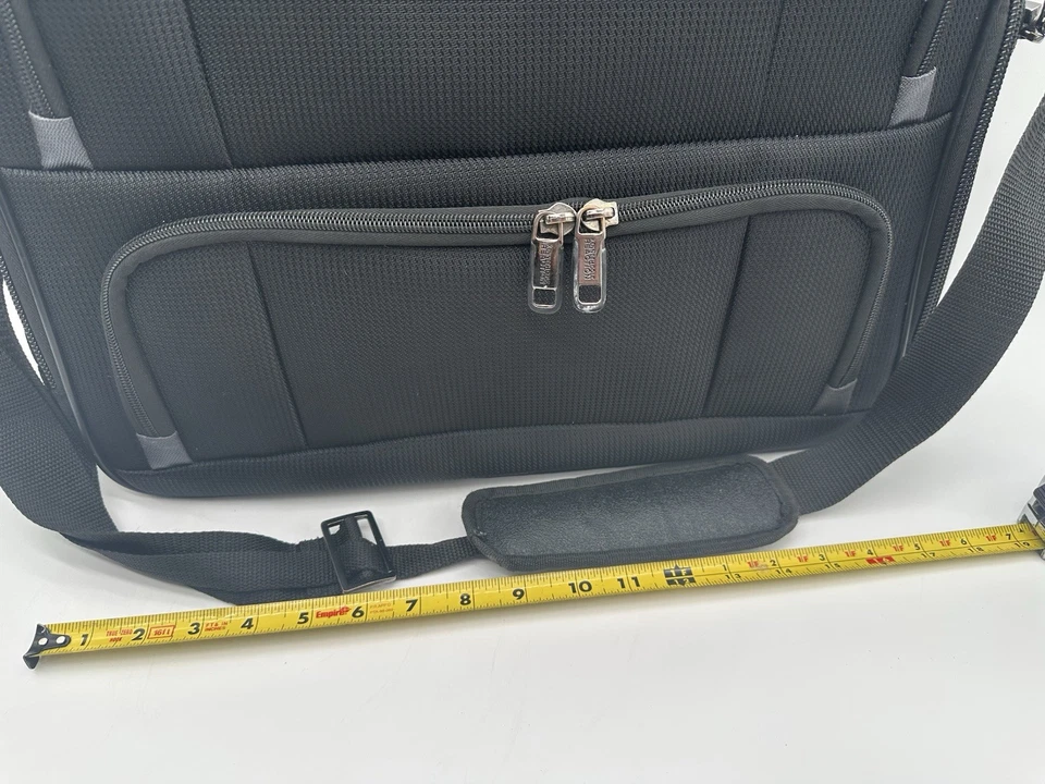 黑色 Kenneth Cole REACTION 单肩包挎包笔记本电脑包收纳包 — 第 3/4 张图片