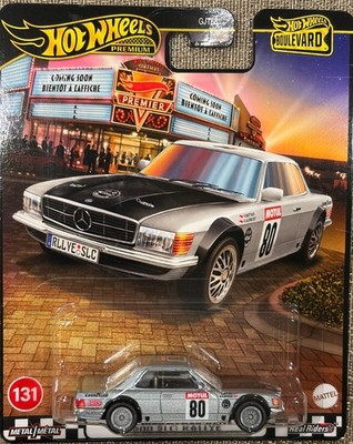 Hot Wheels Boulevard # 131 ,  80 Mercedes-Benz 500 SLC Rallye , Free Shipping !