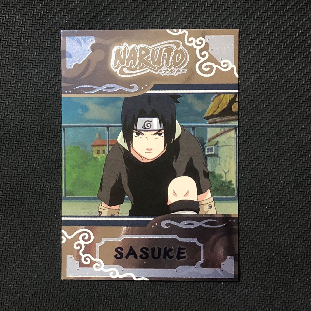 S0703 Sasuke Japanese Naruto Holo Card Amada Vintage Super