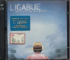 Ligabue - Su E Giu' Da Un Palco 1A Stampa con Sticker e Siae Rosa 2X Cd Perfetto