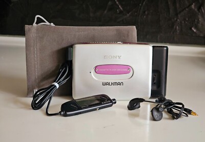 Super rare SONY Cassette Walkman WM-EX999 LCD Remote Dual Heads