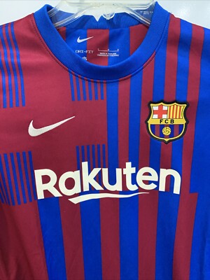 Nike Barcelona FC Stadium Home Jersey Blue CV8222-428 Youth