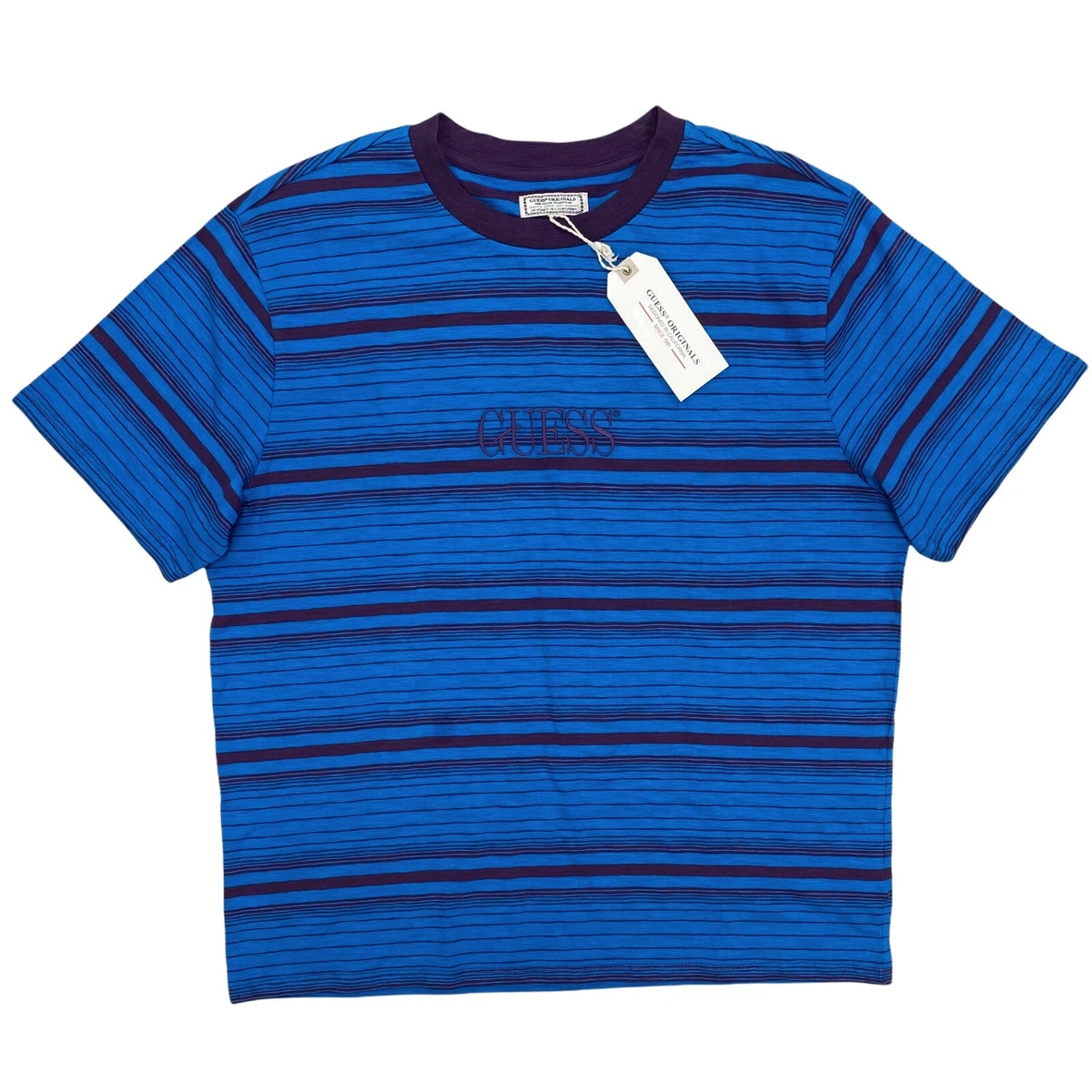 Guess striped top shirt sizing