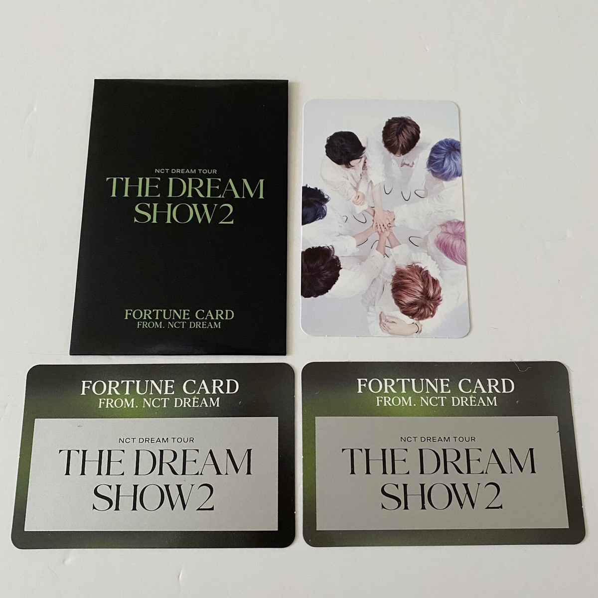 NCT Dream The Dream Show 2 Tour Photocard Fortune Card ISTJ Dream