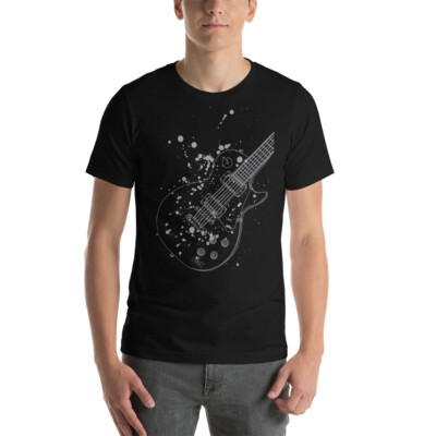 My gray guitar Unisex T-Shirt, rock guitar, guitars, guitarist, rocker, rockstar