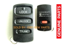 2002-2005 Mitsubishi 4-Button Keyless Entry Remote MR587981 FCC: OUCG8D-525M-A