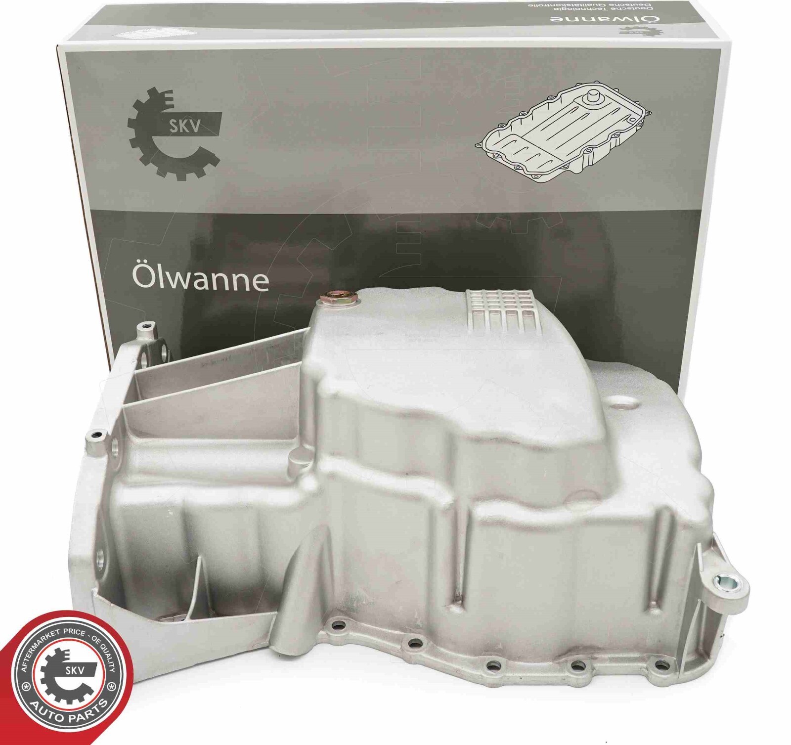 Carter d'huile moteur SKV pour Dacia Duster et Renault Kangoo 1.5 dCi en acier