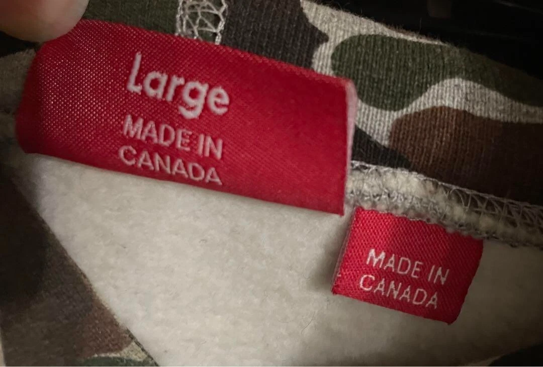 Felpa con cappuccio Supreme 12AW Box Logo CAMO Pullover Hoodie L usata ex++ Giappone