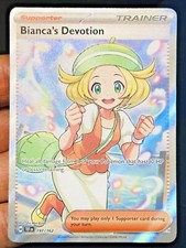 bianca's devotion pokemon card Dvotion de Bianca (Bianca's Devotion) 197/162 Shiny Full Art Trainer -  Ultraboost X carlate et Violet 5