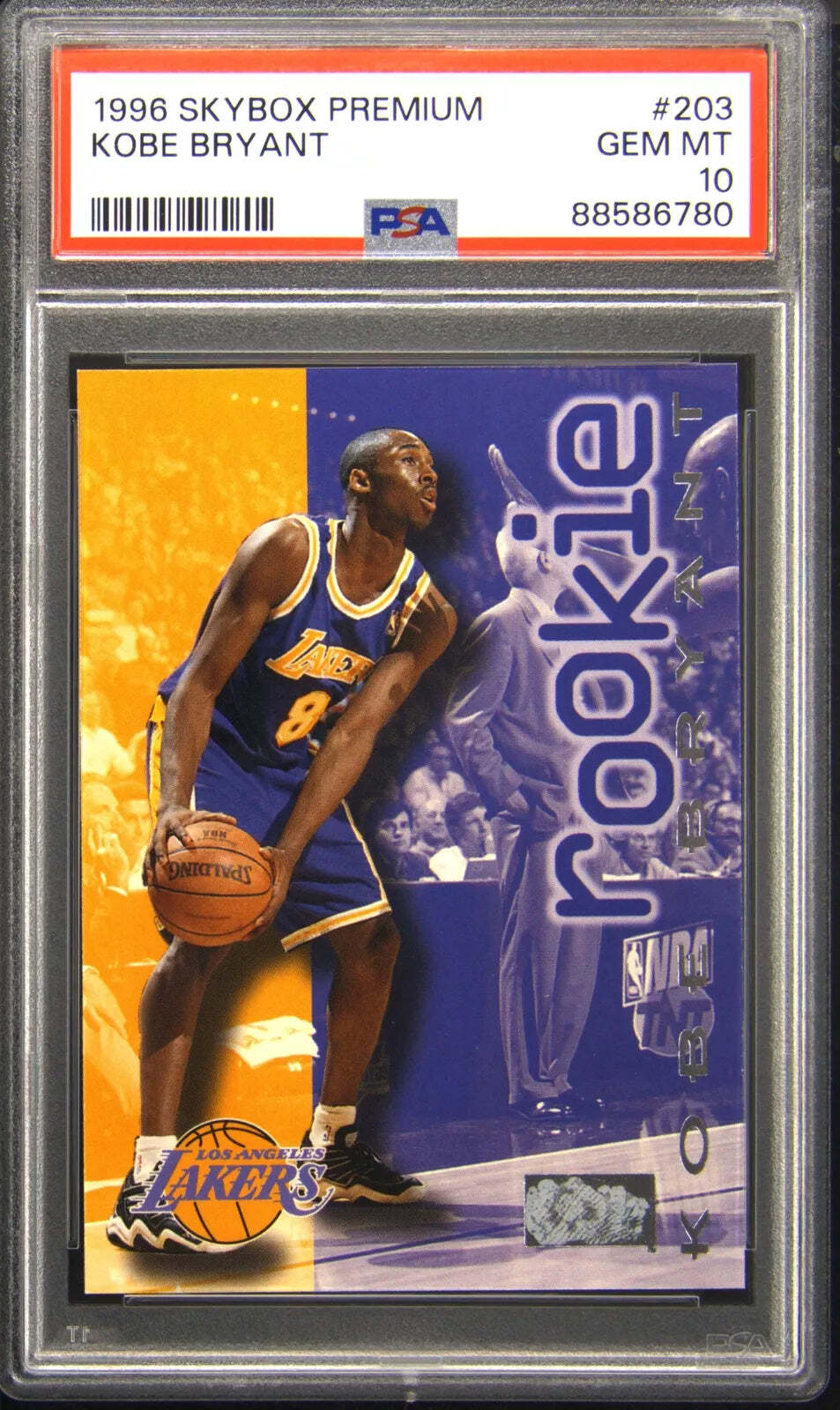 KOBE BRYANT ROOKIE CARDS PSA10