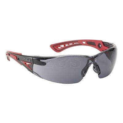 Rush + Platin Schutzbrille - Smoke by Bolle Safety - RUSHPPSF