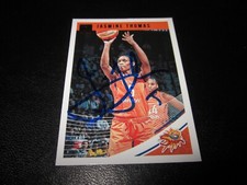 JASMINE THOMAS SIGNED AUTOGRAPHED 2019 DONRUSS WNBA CARD # 74