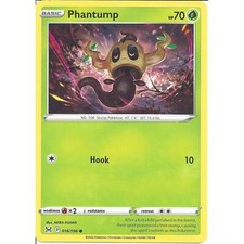 016/196 Phantump : Common Card : Pokemon Trading Card Game : SWSH-11 Lost Origin