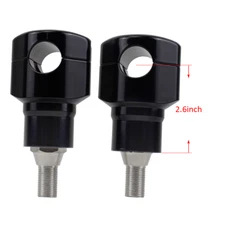 2.5" Black Risers Kit for Springer Softail,Cross Bones,Heritage FLSTSC/I  FXSTS