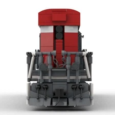 ZITIANYOUBUILD U-18B Southern Pacific Fantasy Livery Retro Train 1400 Piece