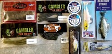 Bass Tackle - Great Selection of Bait, Lures, Line! Perfect for Gifts!