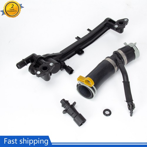 Fits Jaguar Land Rover 5.0L V8 Coolant Water Pump & Thermostat Hose Pipe & Plug - Picture 5 of 10