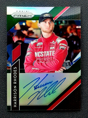 HARRISON RHODES 2019 PANINI PRIZM AUTOGRAPHS PRIZMS GREEN NO DS-HR #95/ ...