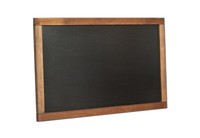Kreidetafel Mit Holzrahmen, 60X87 Cm