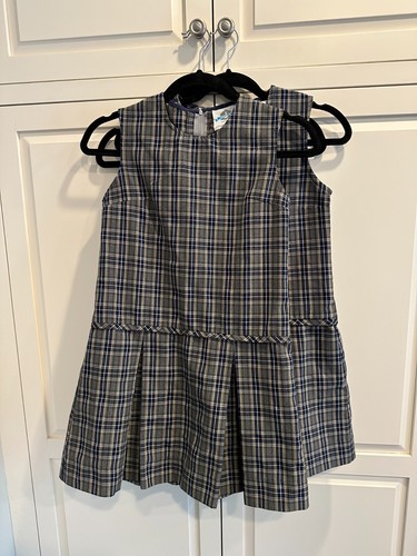 Lot of 3 Schoolbelles Jumper Paid School Uniform Girls 10 Blue/Gold/Gray/White - Picture 6 of 8