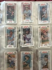 1983 KELLOGGS BASEBALL COMPLETE 60 CARD SET RYAN SCHMIDT ROSE HENDERSON