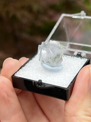 #ad Fluorite Clear Inclusion Cubic Specimen Yaogangxian AAA In Display Box 17 GBP 25.99