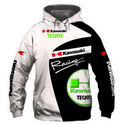 Herren 3D Drucken Motorrad Hoodie Basic Pullover Kapuzenpullover Sweatshirt Neu